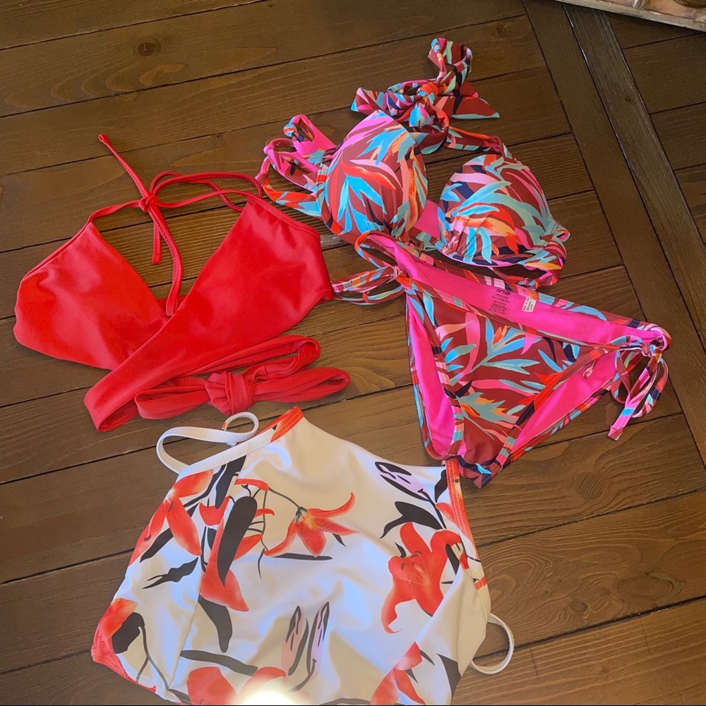 Aerie swim suits 4 pieces total